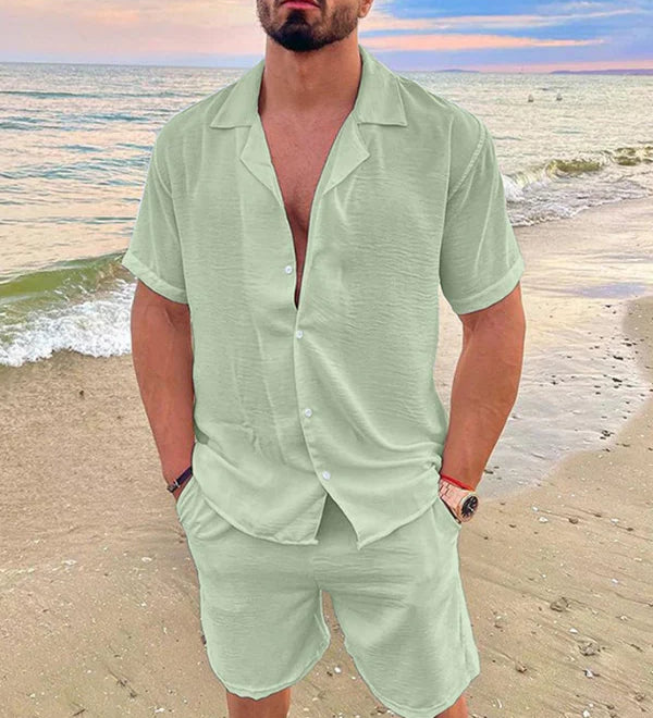 Elegantes Herren Sommer-Set mit Struktur | "Old Money" Stil