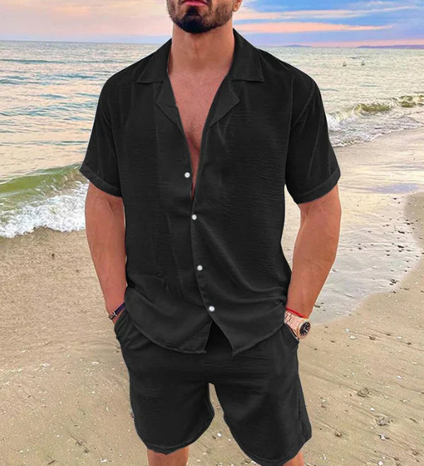 Elegantes Herren Sommer-Set mit Struktur | "Old Money" Stil