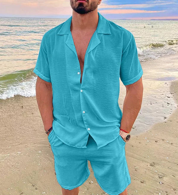 Elegantes Herren Sommer-Set mit Struktur | "Old Money" Stil