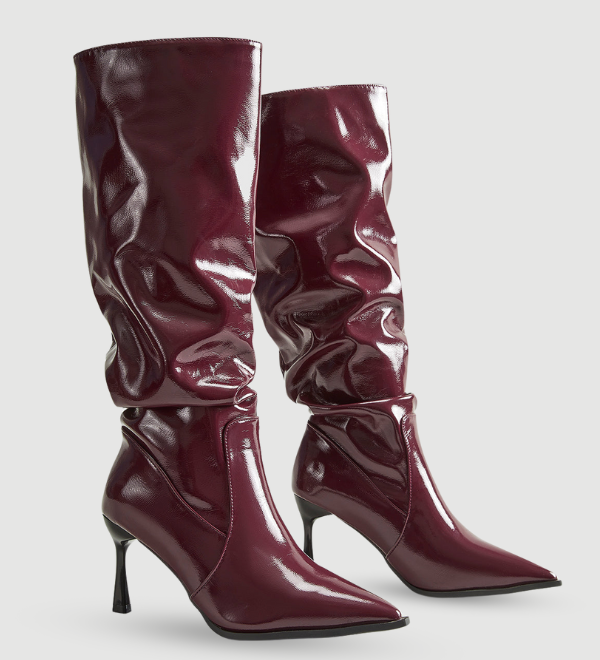 Pauline | High Heel Knie Stiefel