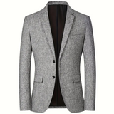 Sergio | Moderner Herrenblazer in Grau, Marineblau und Schwarz