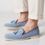 Beige Loafer mit Quasten – Eleganz und Komfort