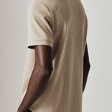 Modernes Strick-Poloshirt mit Reißverschluss