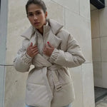 Senna | Pufferjacke - Mit Gürtel Zendoo.de