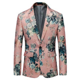 Mace | Eleganter Blumen-Blazer für Herren – Der perfekte Statement-Look