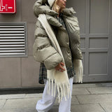 Estelle | Modische Steppjacke in Anthrazit