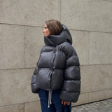 Estelle | Modische Steppjacke in Anthrazit