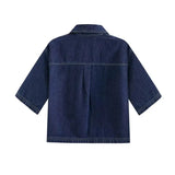 Damen-Denim-Set – Kurzarm-Jeansjacke & Asymmetrischer Minirock