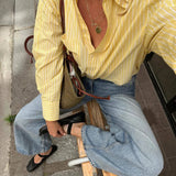 Gestreifte Damenbluse – Luftig, Modern & Vielseitig kombinierbar