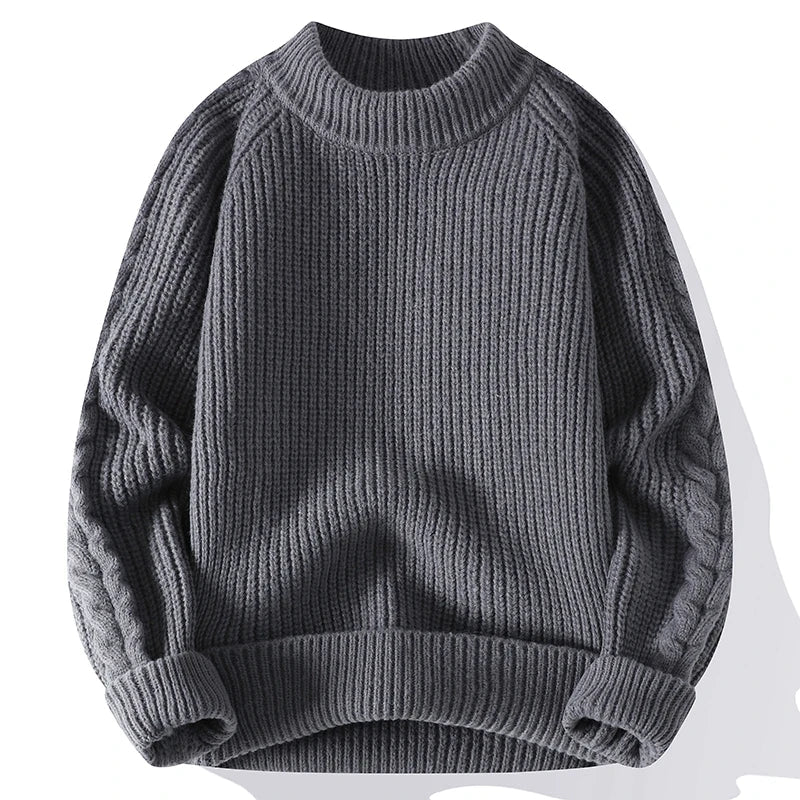 Elliot | klassischen Grobstrickpullover