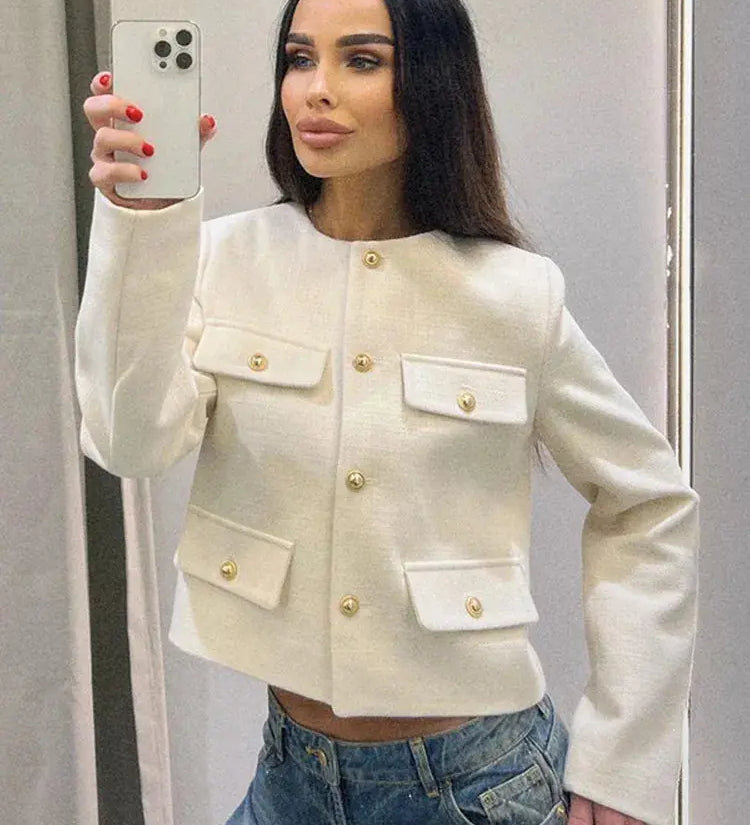 Susie | Klassischer Tweed-Blazer Zendoo.de