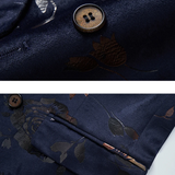 Dylan | Luxuriöser Herren-Blazer mit floralen Mustern