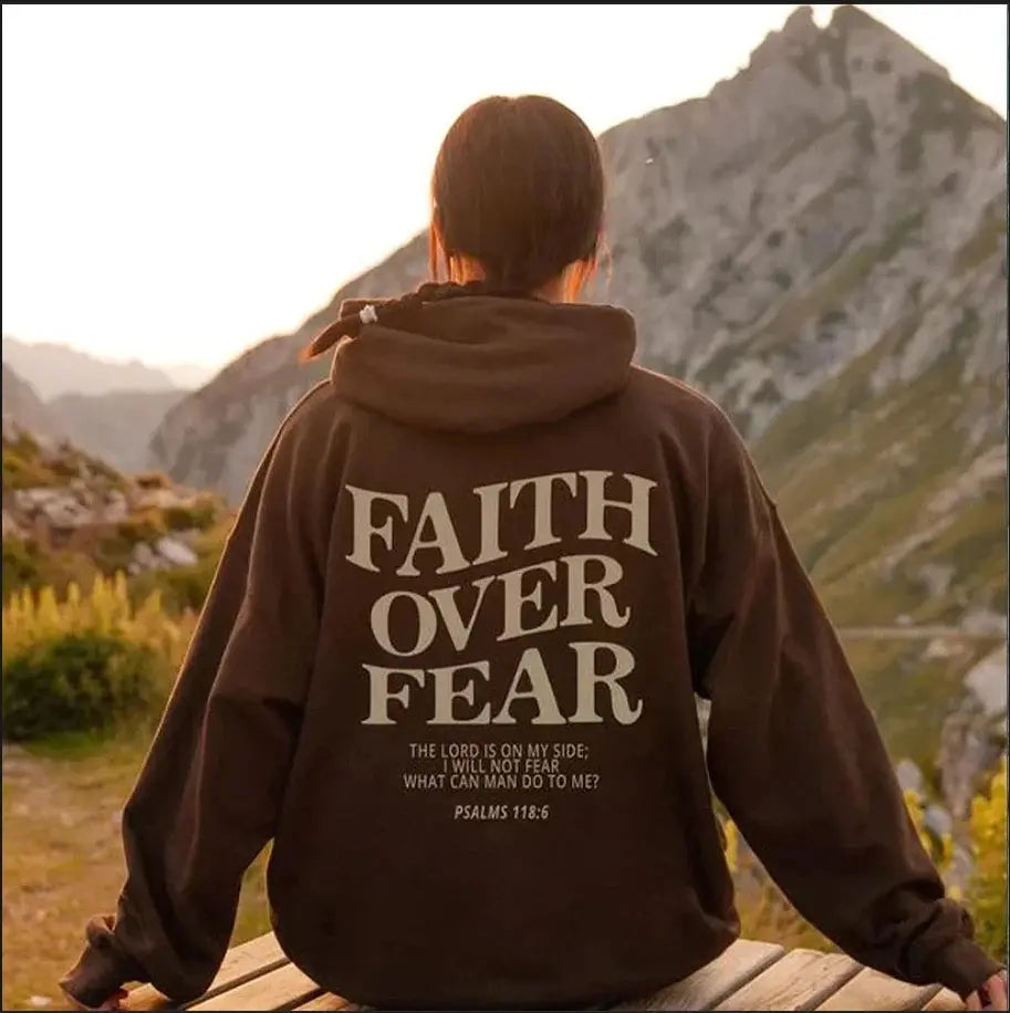 Luna | Faith Over Fear Hoodie Zendoo.de