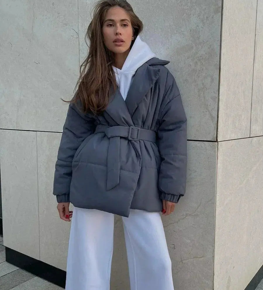 Senna | Pufferjacke - Mit Gürtel Zendoo.de