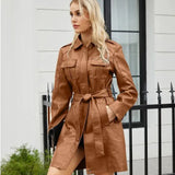 Jane | Luxuriöser Kunstlederjacke Zendoo.de