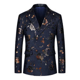 Dylan | Luxuriöser Herren-Blazer mit floralen Mustern