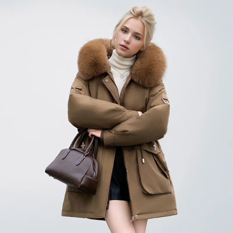 Tanja™ | Die stilvolle Kunstfelljacke