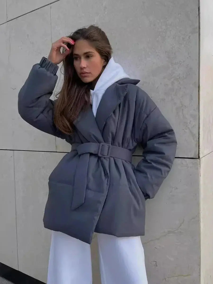 Senna | Pufferjacke - Mit Gürtel Zendoo.de