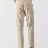 Leon | Premium Beige Herrenhose  Maßgeschneiderter Komfort und zeitloser Stil