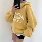 Oversized Hoodie mit „Los Angeles“ Print – Sportlich, Lässig & Cozy