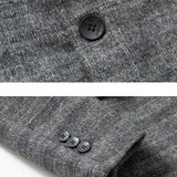 Ryan | Eleganter Herrenblazer in Grau und Khaki – Stilvoll und Vielseitig