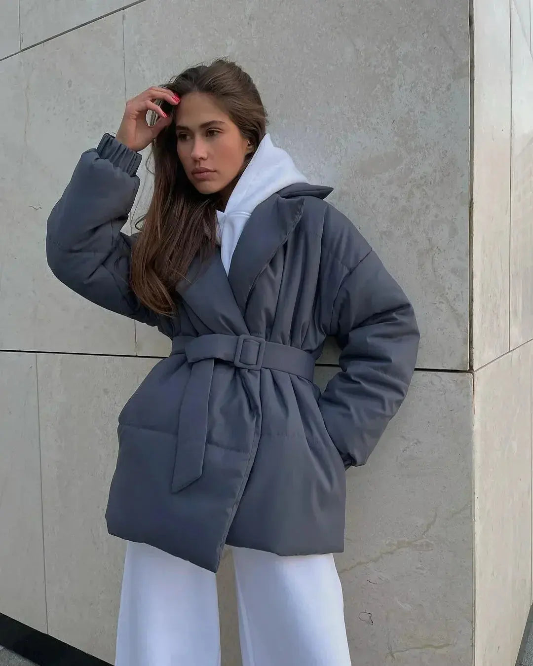 Senna | Pufferjacke - Mit Gürtel Zendoo.de