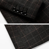 Gianni | Schwarzer Karo-Blazer