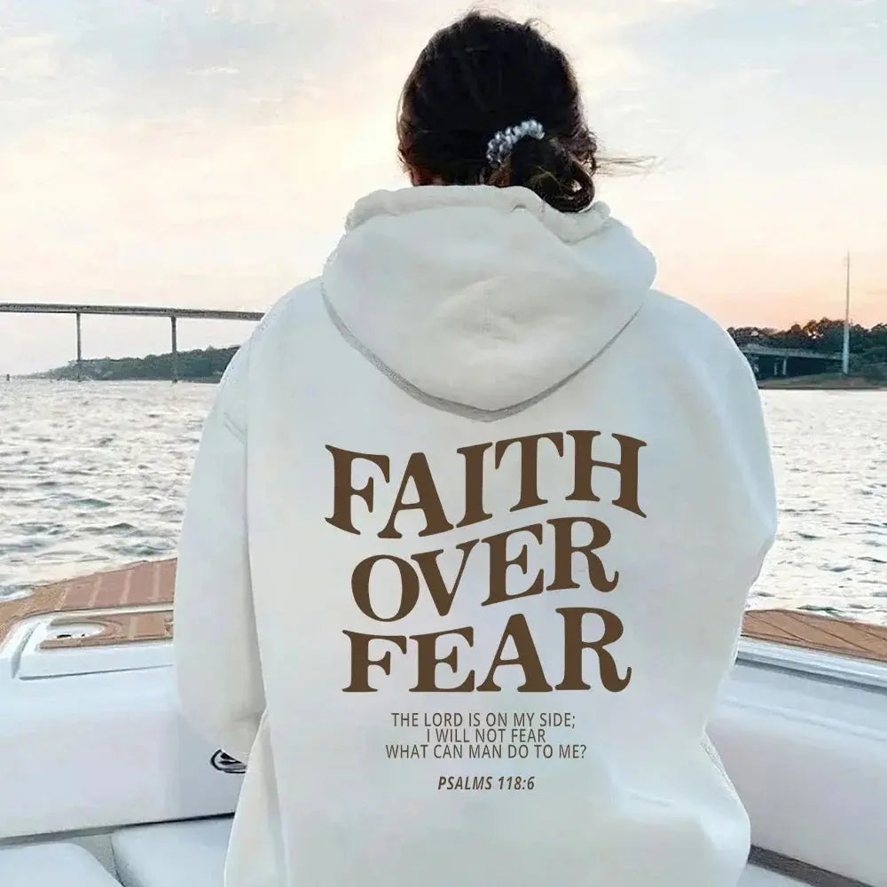 Luna | Faith Over Fear Hoodie Zendoo.de