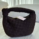 Ilyse | Geflochtene Mini-Tasche aus Wildleder