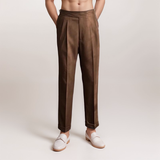 Giuseppe | La Dolce Vita Hose - Kaffee