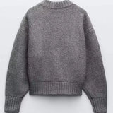 Mia | Strickjacke mit Langarm und Reißverschluss Zendoo.de