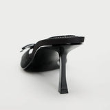 Sabine | Mittelhohe schwarze Absätze