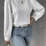 Emma | Zeitlos Elegante Bluse Zendoo.de