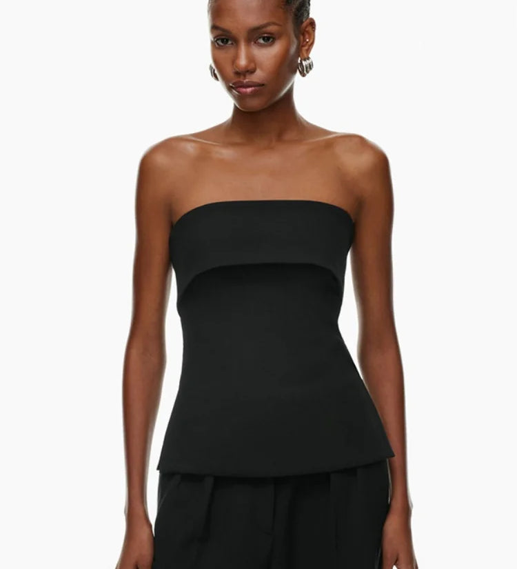 Sophie | Trägerloses Bandeau-Top