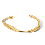 Lena | Golden Manschettenarmband Zendoo.de
