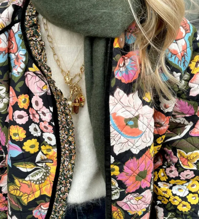 Flora | Blumenmuster Jacke von Rosalie Zendoo.de