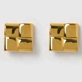 Maya | Glänzende Gold-Ohrringe Zendoo.de