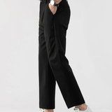 Leon | Premium Beige Herrenhose  Maßgeschneiderter Komfort und zeitloser Stil