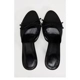 Sabine | Mittelhohe schwarze Absätze