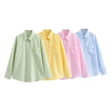 Gestreifte Damenbluse – Luftig, Modern & Vielseitig kombinierbar