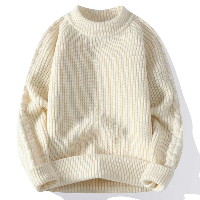Elliot | klassischen Grobstrickpullover