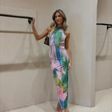 Hannelore | Sinnliches Maxikleid mit verführerischem Rückenausschnitt