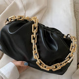 Verena | Moderne Damen-Tasche mit goldener Kette