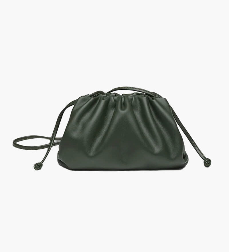 Franka | Moderne Damen-Pouch-Tasche aus Kunstleder