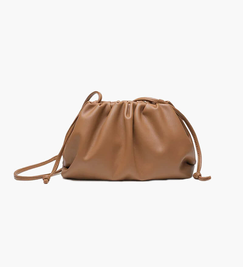 Franka | Moderne Damen-Pouch-Tasche aus Kunstleder