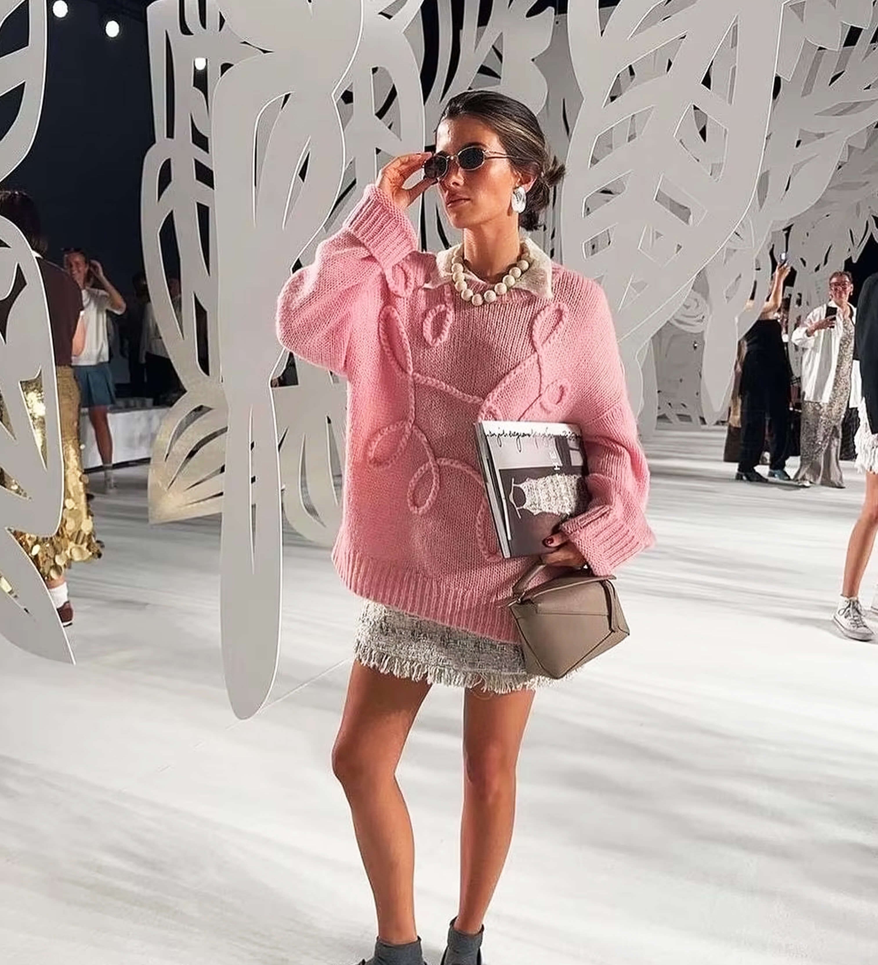 Damen Strickpullover – Oversize Pullover mit Strickmuster für stilvolle Outfits