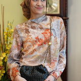 Mave | Luxuriöse Damen-Tasche mit goldener Kette