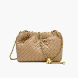 Mave | Luxuriöse Damen-Tasche mit goldener Kette