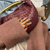 Clio | Tasche aus geflochtenem Kunstleder