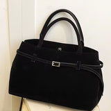 Zella | Luxuriöse Damen-Handtasche aus Wildleder